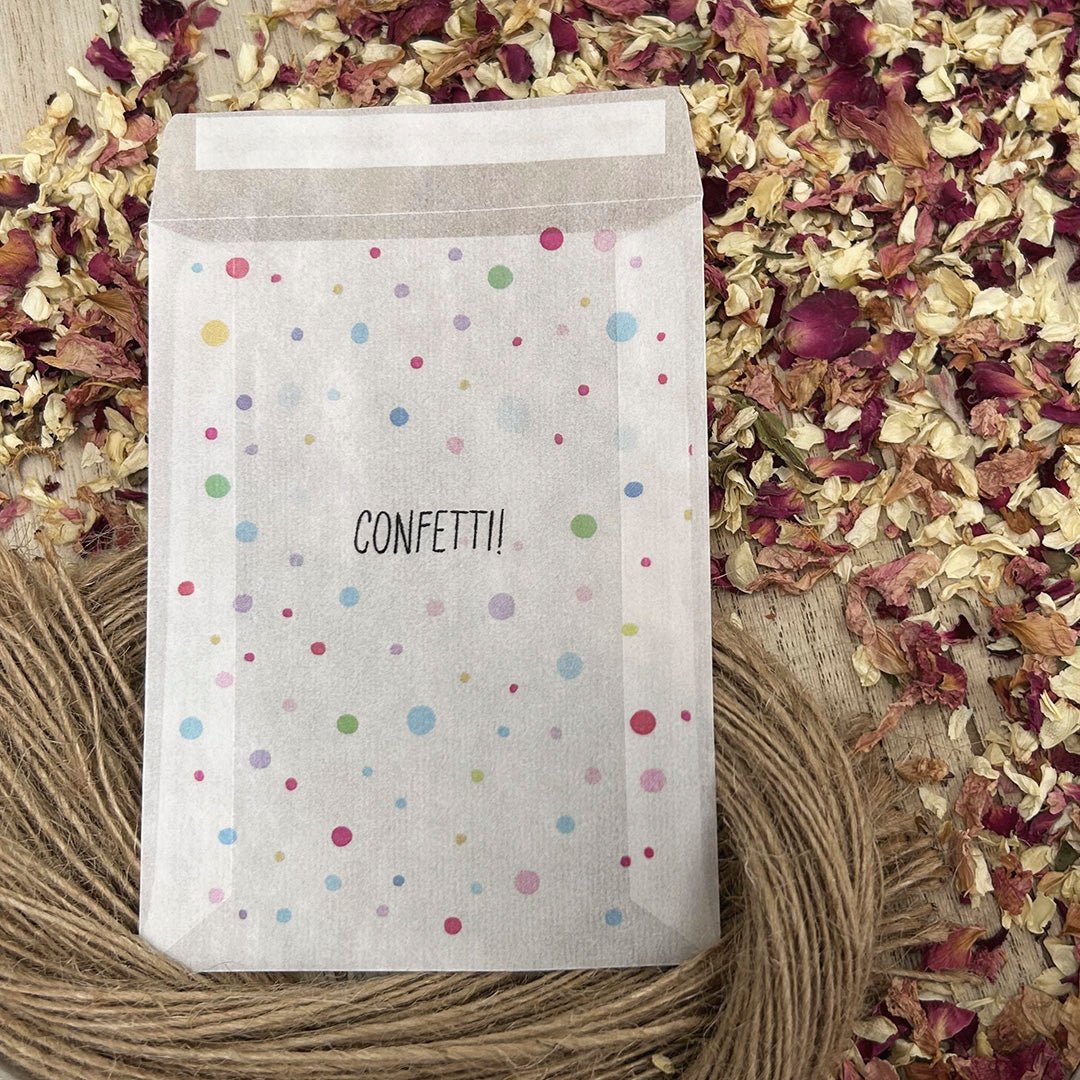 Confetti Packets Confetti Design 12 Confetti Packets Confetti Bee