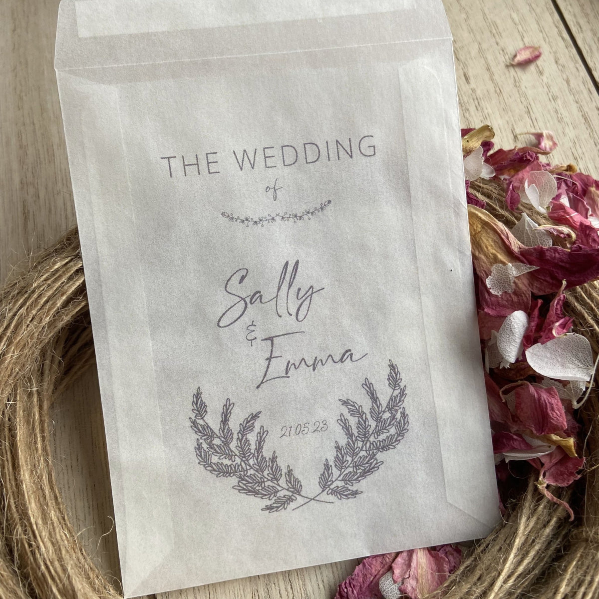 Confetti Packets Elegant Design 8 Confetti Bags Confetti Bee