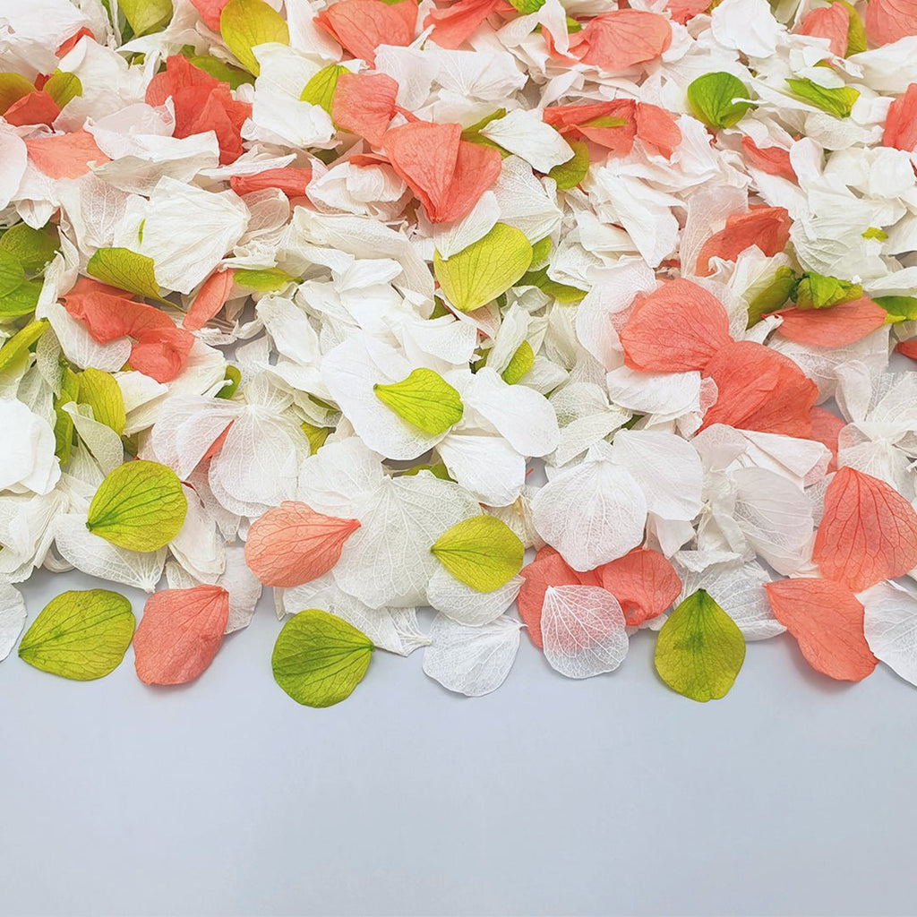 How coloured confetti can make a splash at your spring wedding! - Confetti Bee