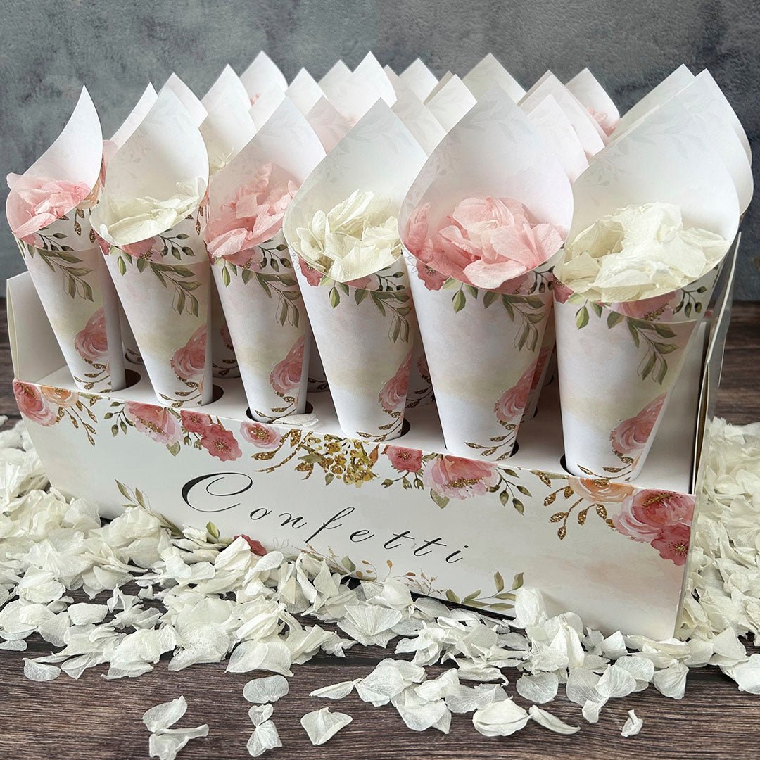 Confetti Sample How long before your wedding should you buy confetti? – Confetti Bee