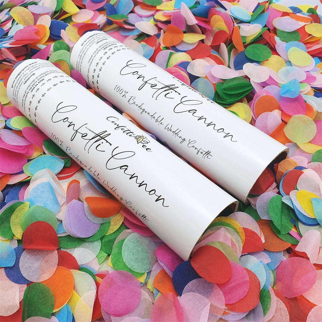 Why Confetti Cannons are this year's Must-Have for Weddings and Events
