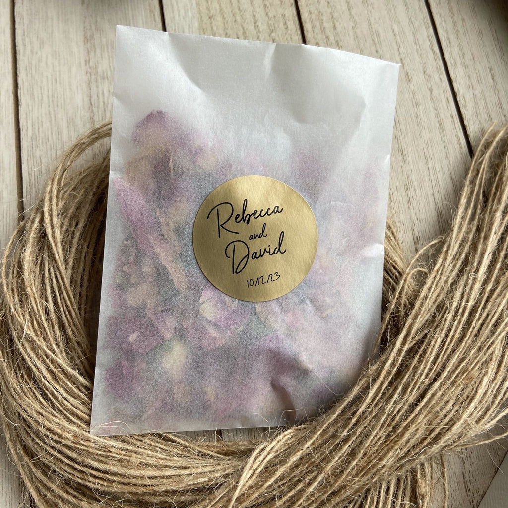 Confetti bags for weddings - Confetti Bee