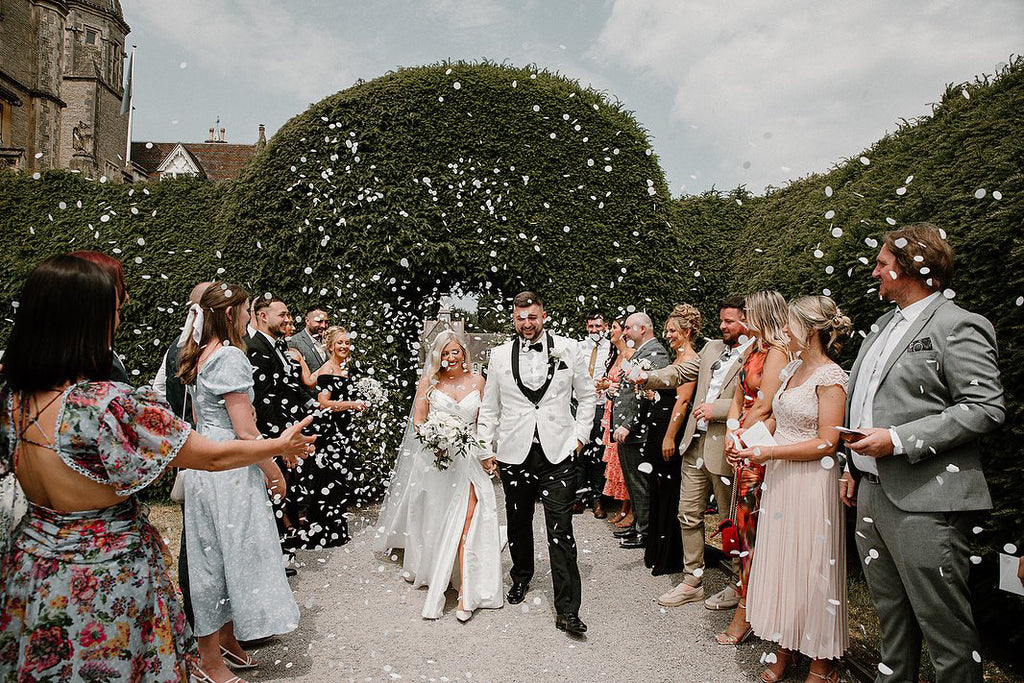 Our Confetti In Action | Natural Confetti | Confettibee.co.uk ...