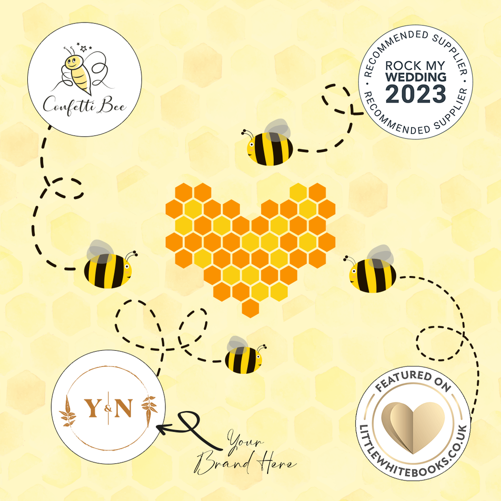 Fancy Bee Coming A Collaborator - Confetti Bee