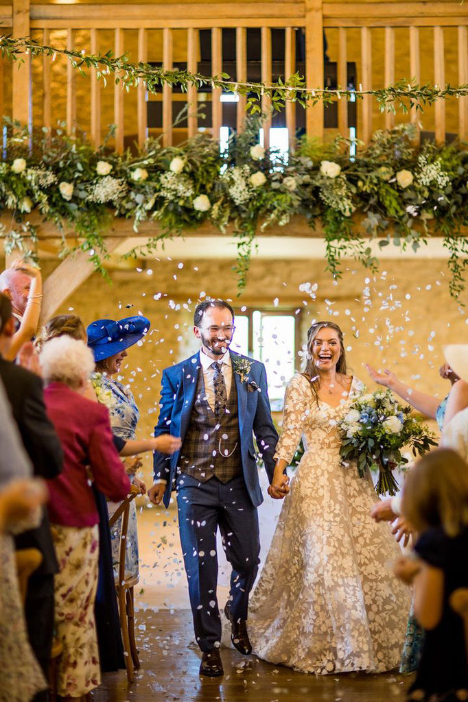 Our Confetti In Action | Natural Confetti | Confettibee.co.uk ...
