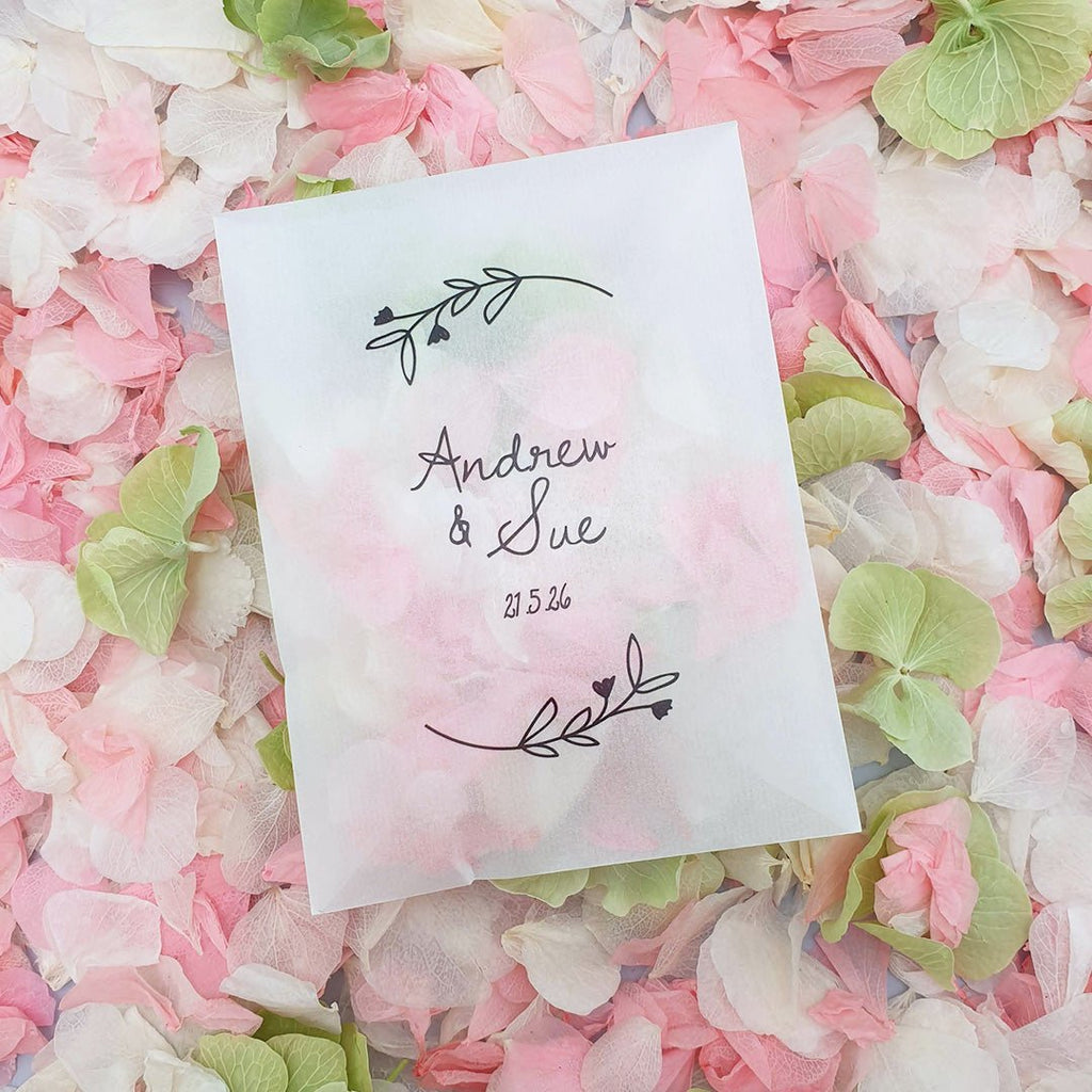 Apple Rose Confetti - Confetti Bee