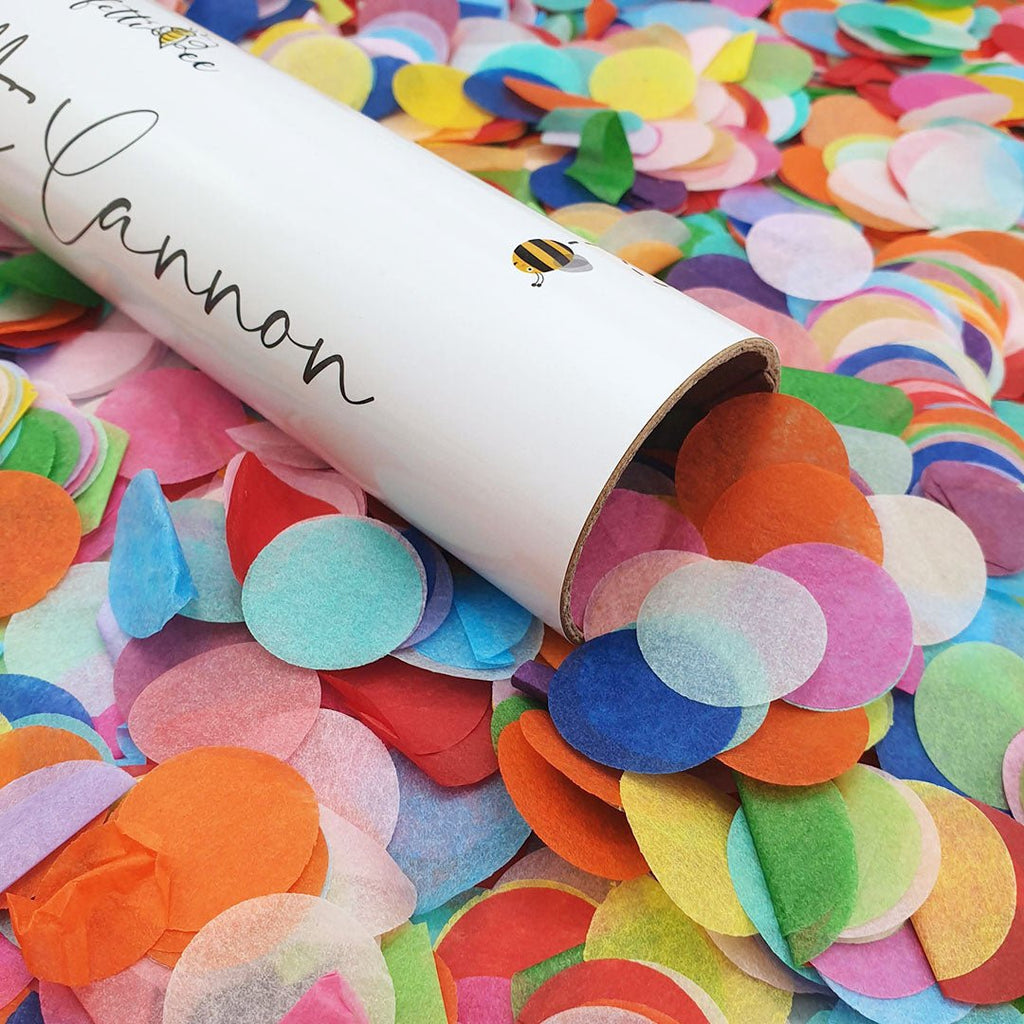 Biodegradable Paper Confetti Cannon - Confetti Bee
