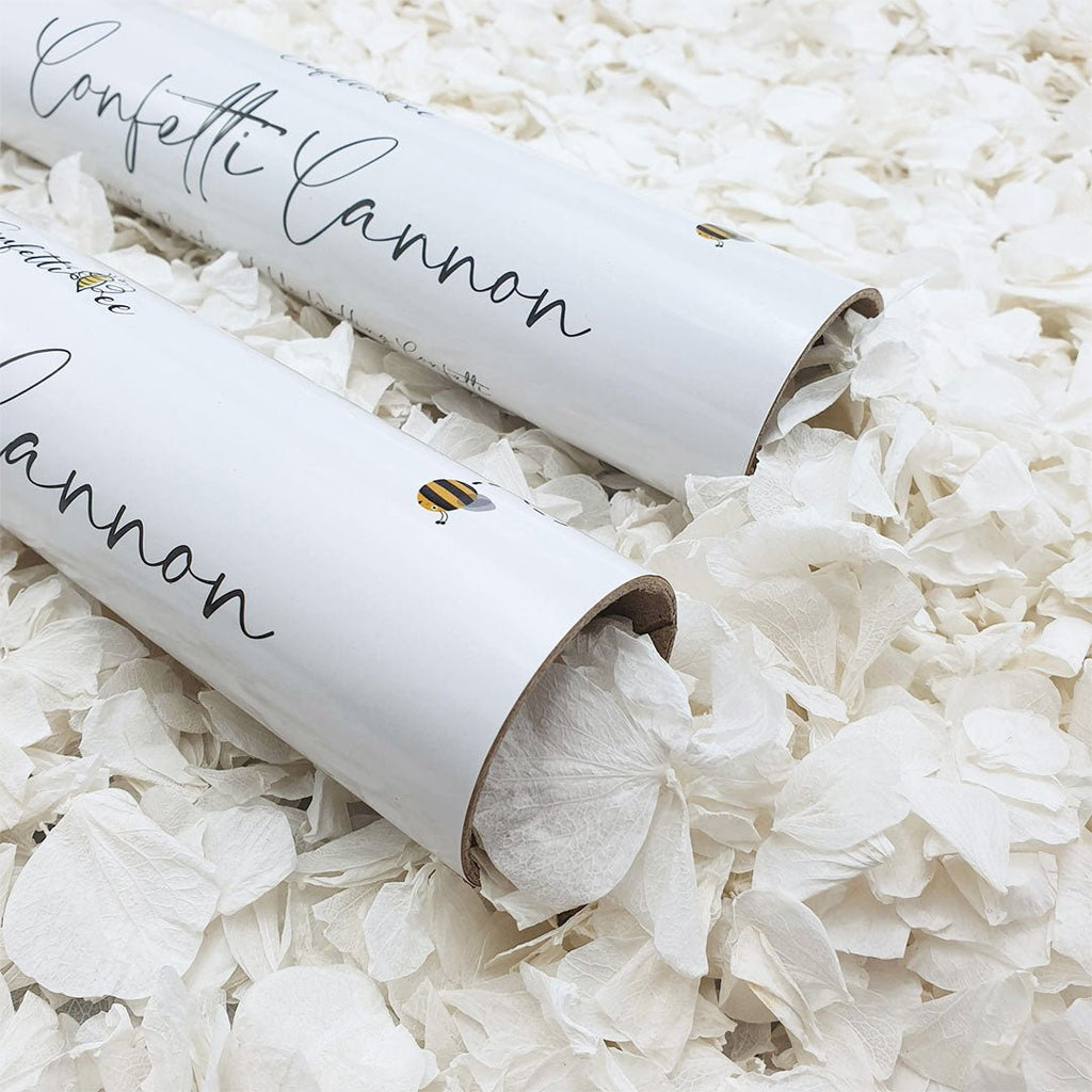 Biodegradable Petal Confetti Cannon - Twin Pack - Confetti Bee