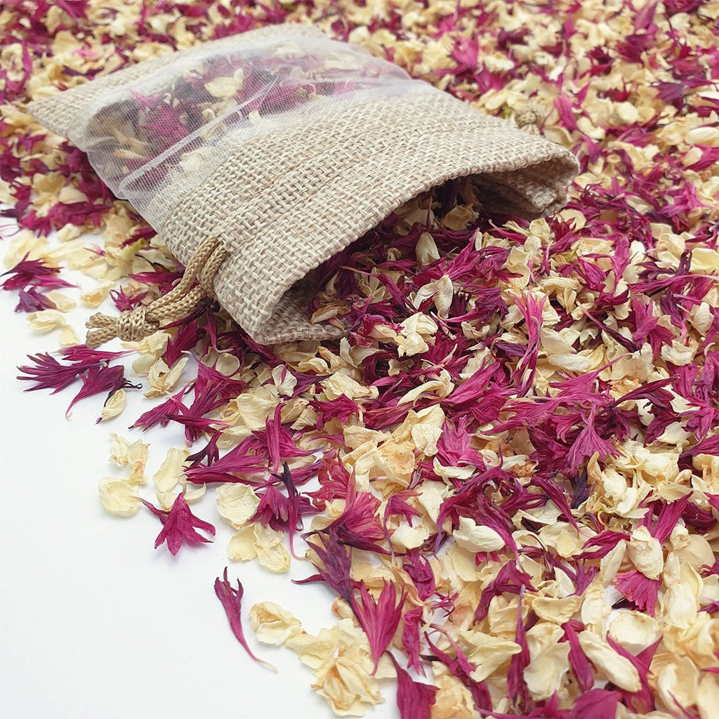 Burgundy Amour Confetti - Confetti Bee