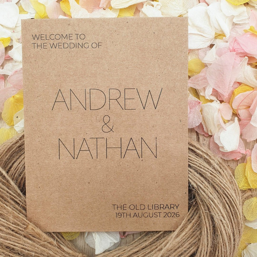 Confetti Kraft Brown Packets - Welcome Design 9 - Confetti Bee