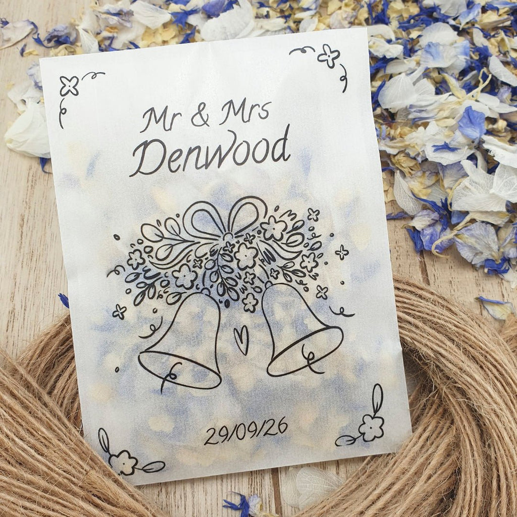 Confetti Packets - Illustrated Design 6 - Confetti Bee