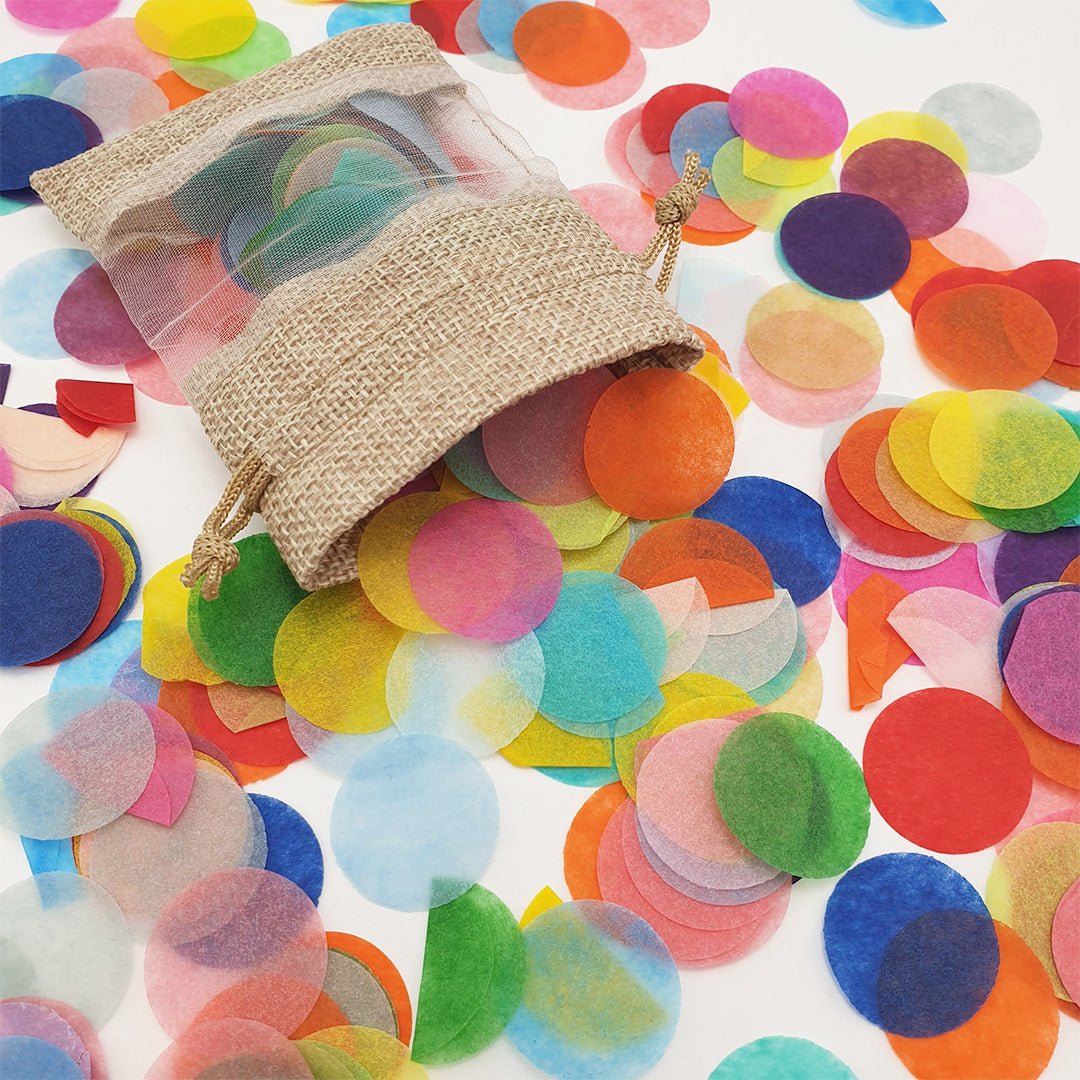 Paper Confetti Colorless Festival Paper Confetti | Biodegradable Paper Confetti | Confetti Bee