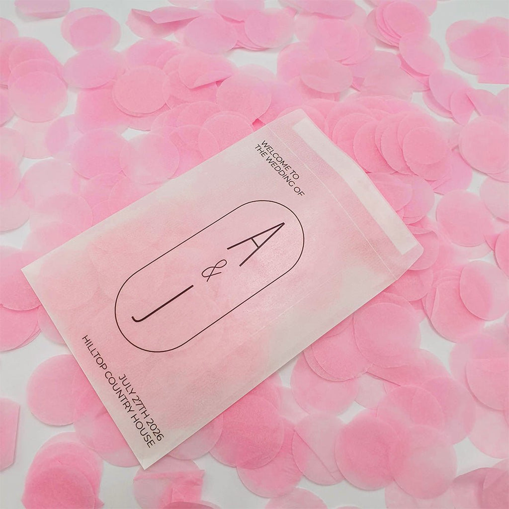 Flamingo Paper Confetti - Confetti Bee