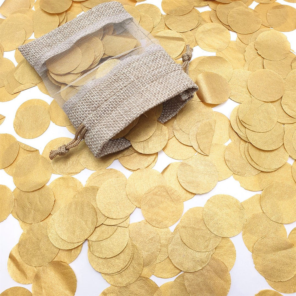 Gold Paper Confetti - Confetti Bee