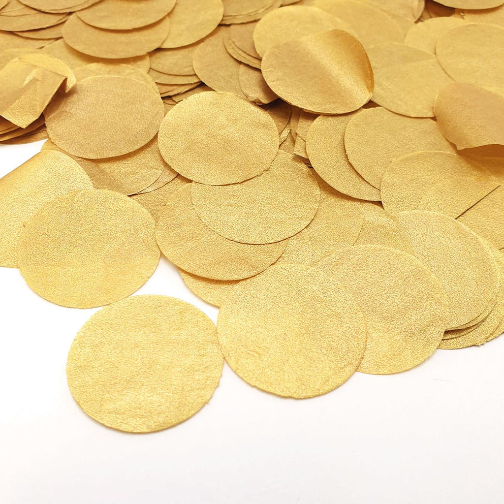 Gold Paper Confetti - Confetti Bee