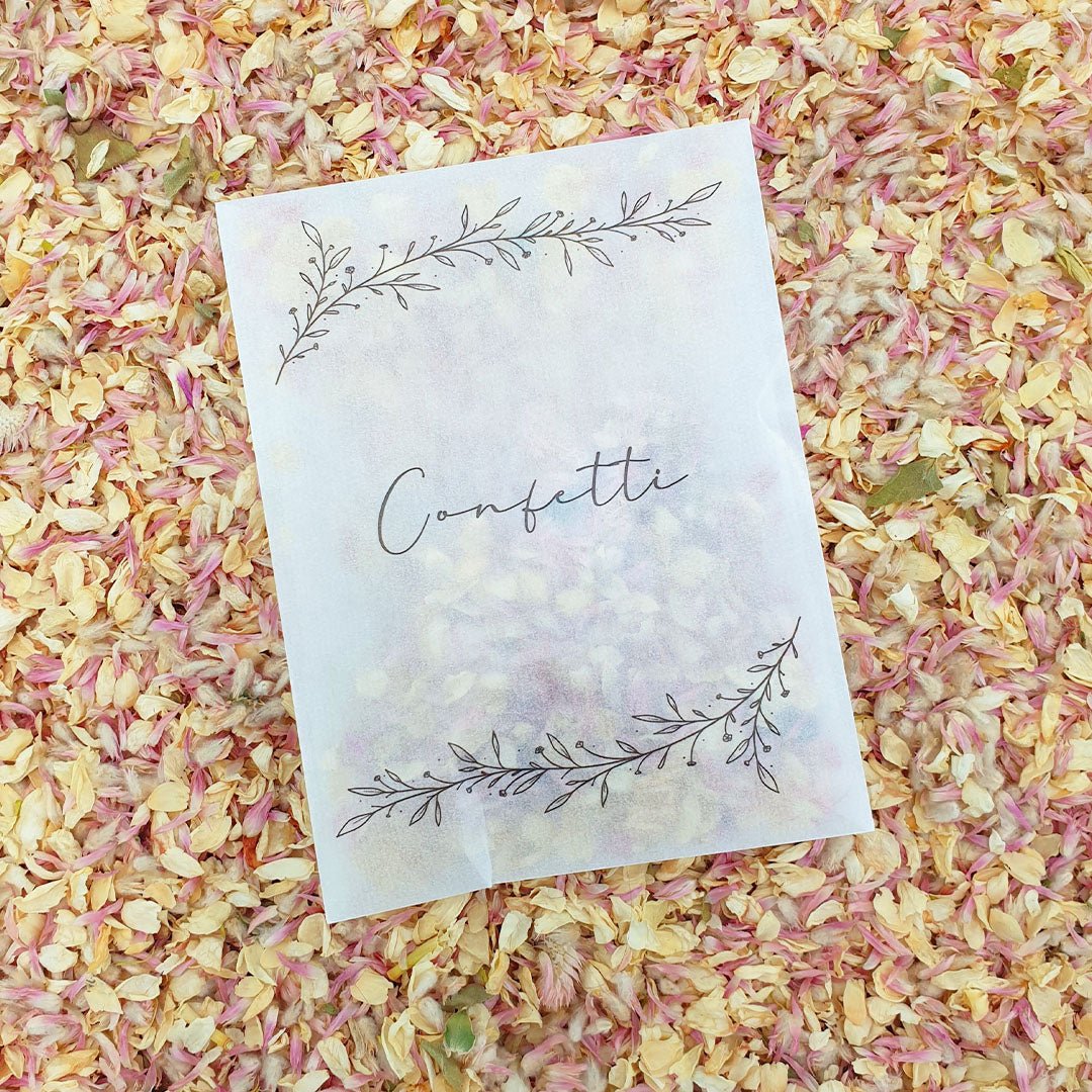 Jasmine Powder Puff Confetti | Wedding Confetti | Confetti Bee