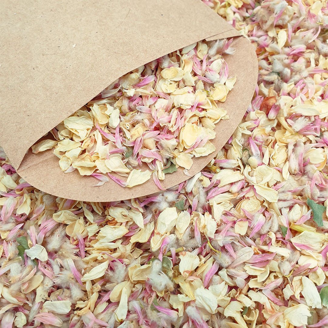 Jasmine Powder Puff Confetti | Wedding Confetti | Confetti Bee