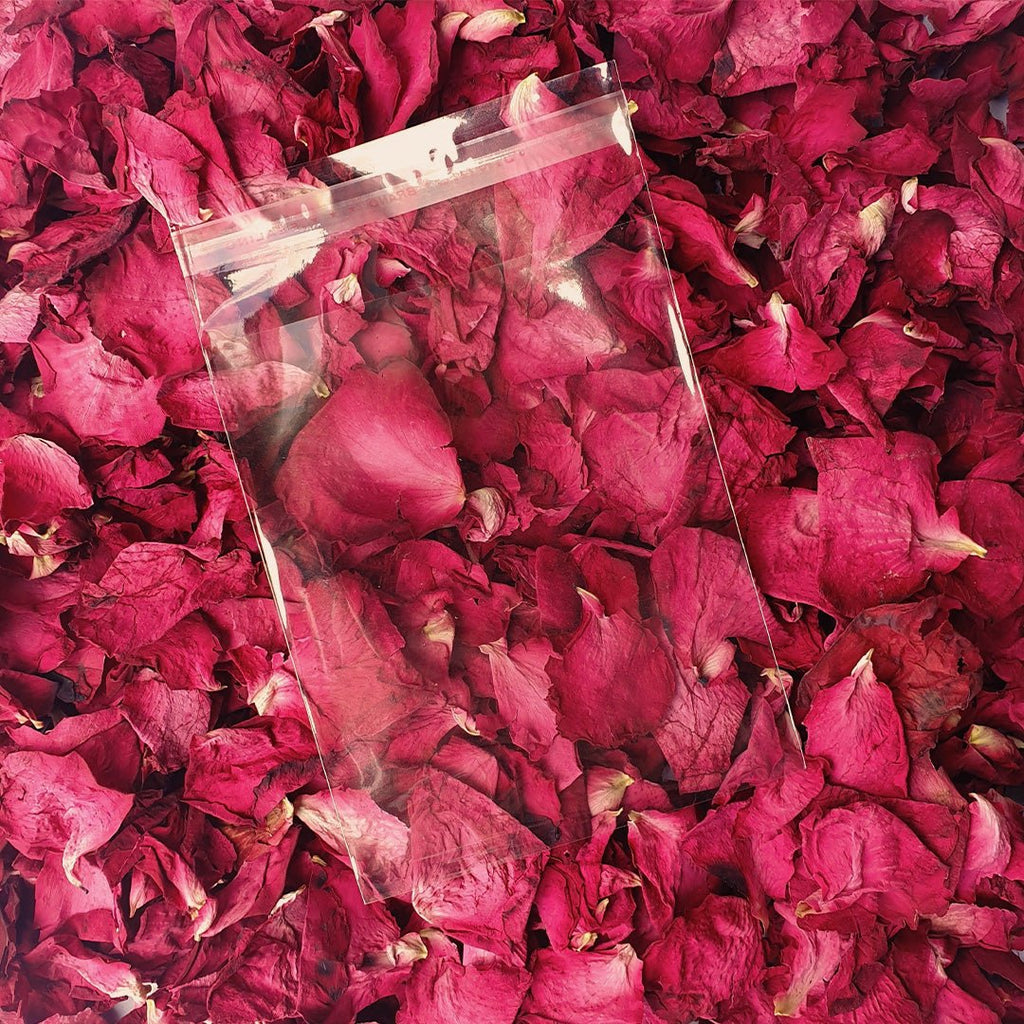 Large Rose Petals + Clear Packet Bundle - Confetti Bee