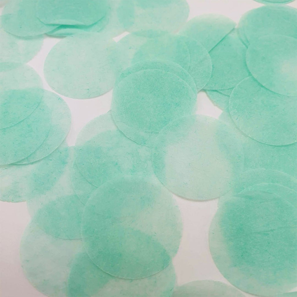 Mint Green Paper Confetti - Confetti Bee