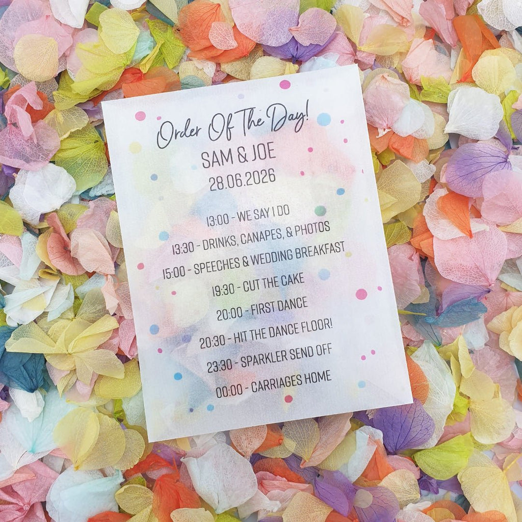 Over The Rainbow Confetti - Confetti Bee