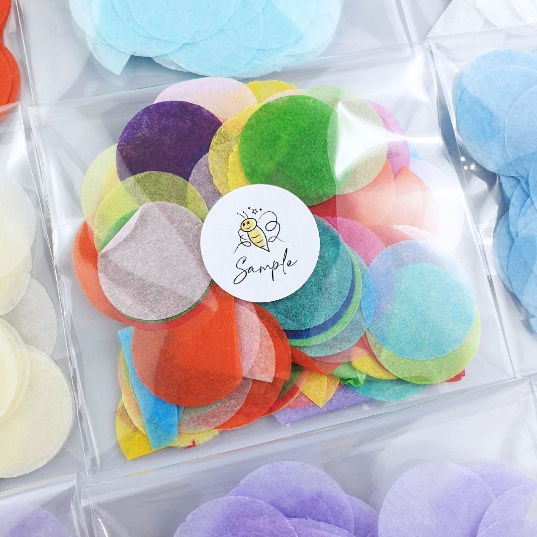 Confetti Sample Paper Confetti Sample | Wedding Confetti | Confetti Bee