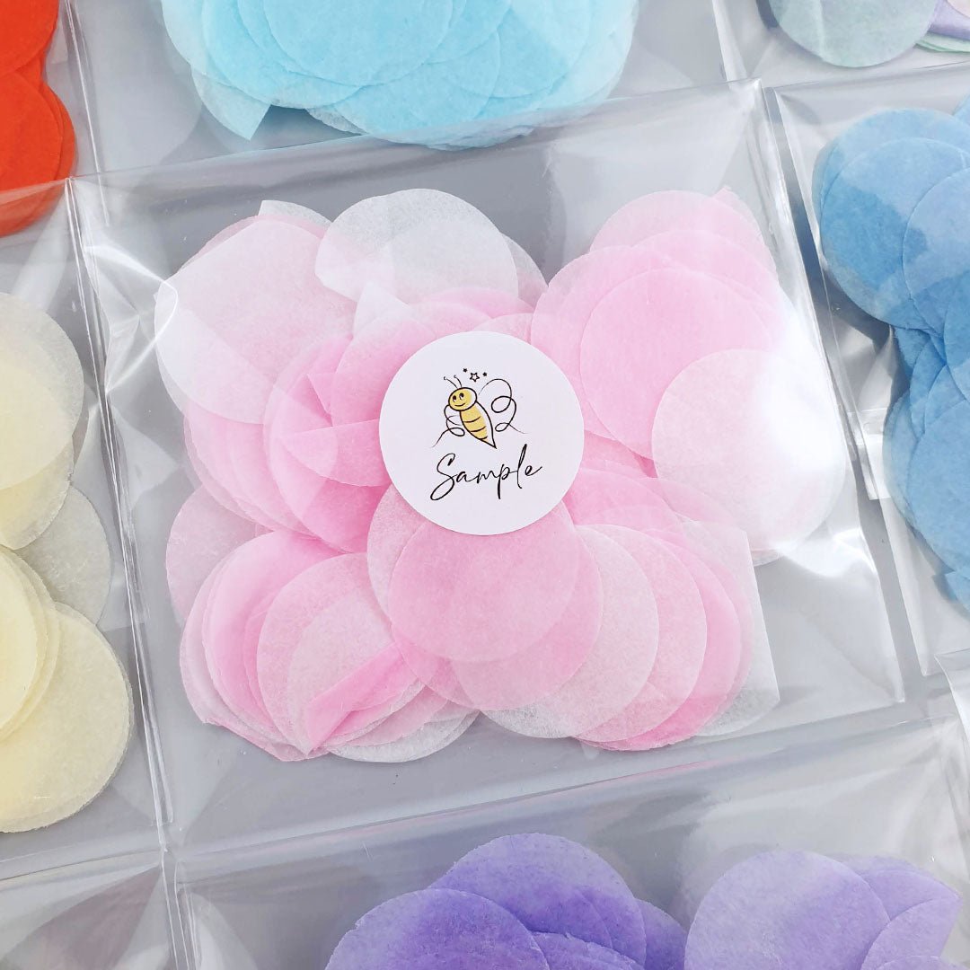 Confetti Sample Paper Confetti Sample | Wedding Confetti | Confetti Bee