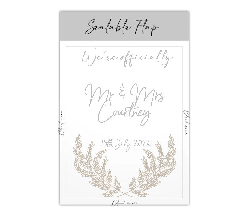 Personalised Confetti Packet - Online Designer - Confetti Bee