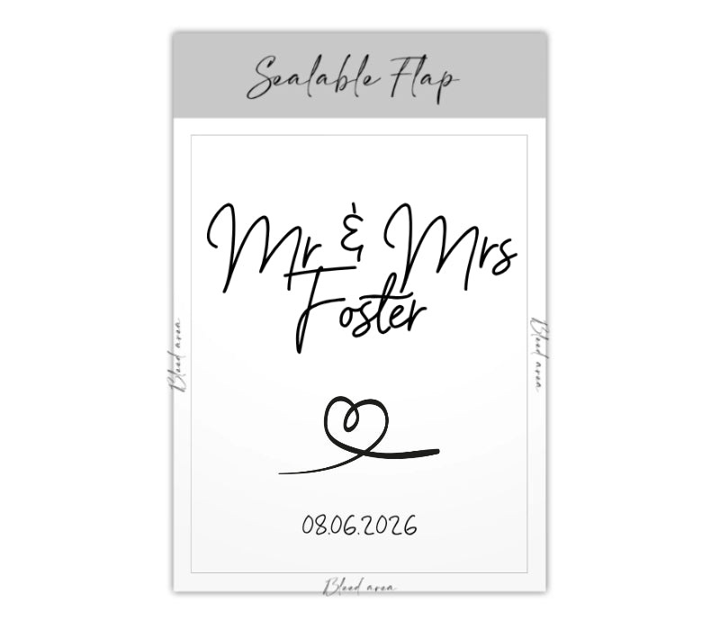 Personalised Confetti Packet - Online Designer - Confetti Bee