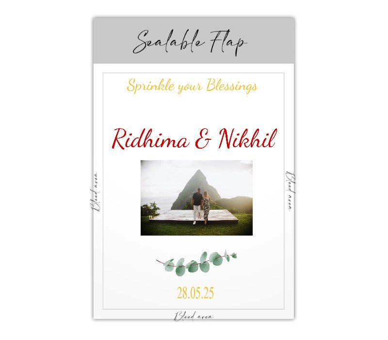 Personalised Confetti Packet - Online Designer - Confetti Bee