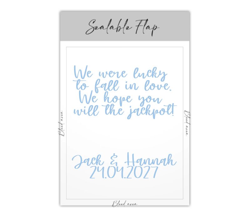 Personalised Confetti Packet - Online Designer - Confetti Bee