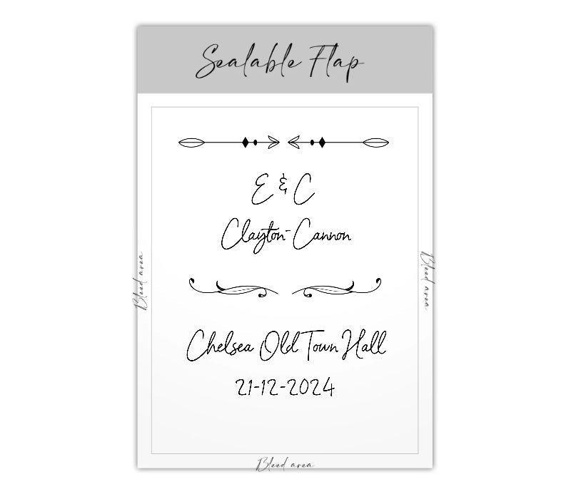 Personalised Confetti Packet - Online Designer - Confetti Bee