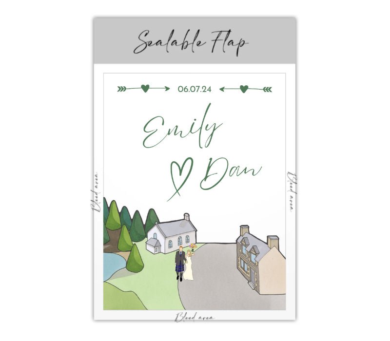 Personalised Confetti Packet - Online Designer - Confetti Bee