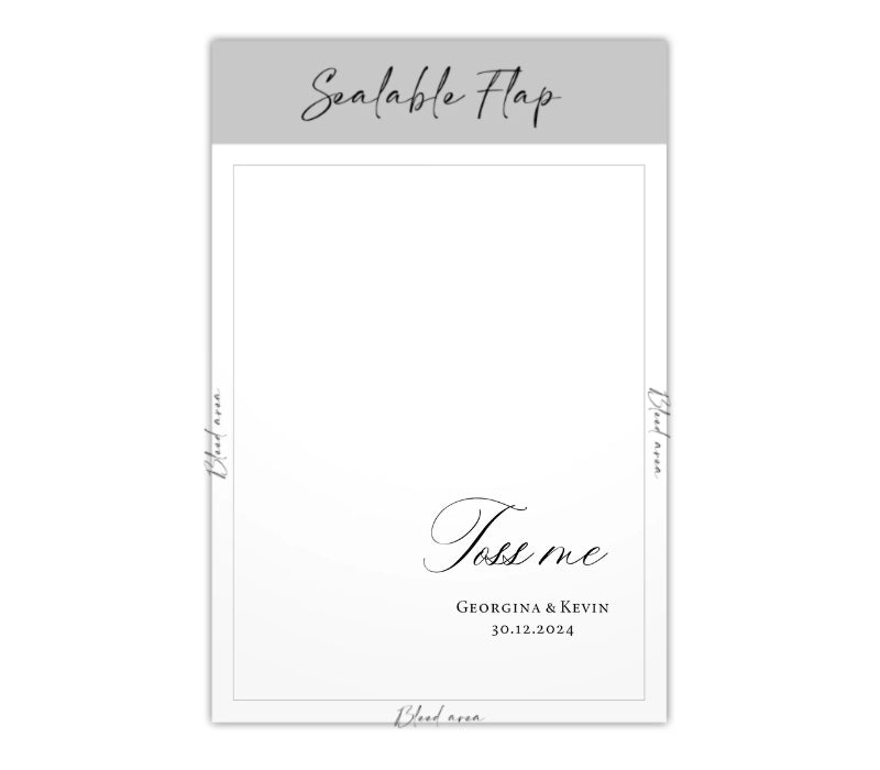 Personalised Confetti Packet - Online Designer - Confetti Bee