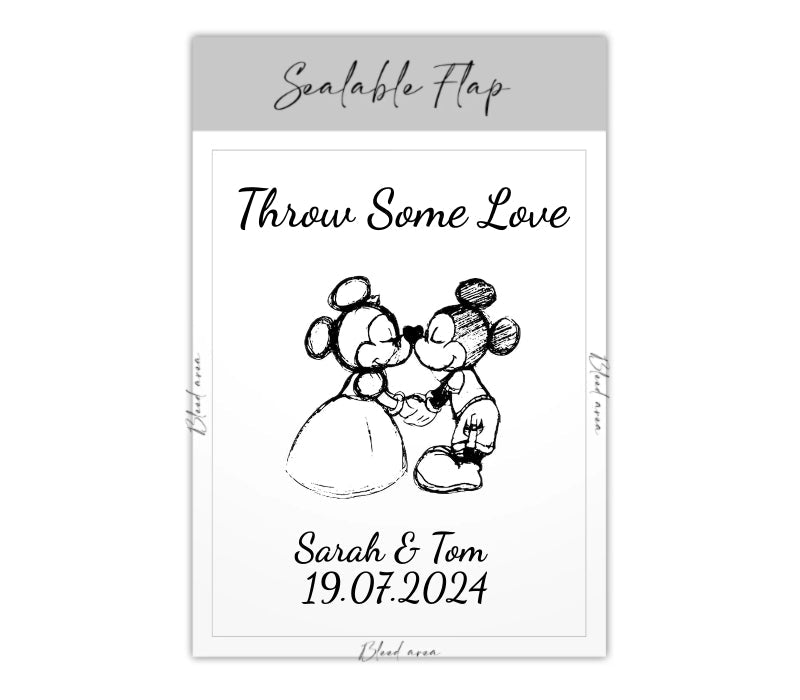 Personalised Confetti Packet - Online Designer - Confetti Bee