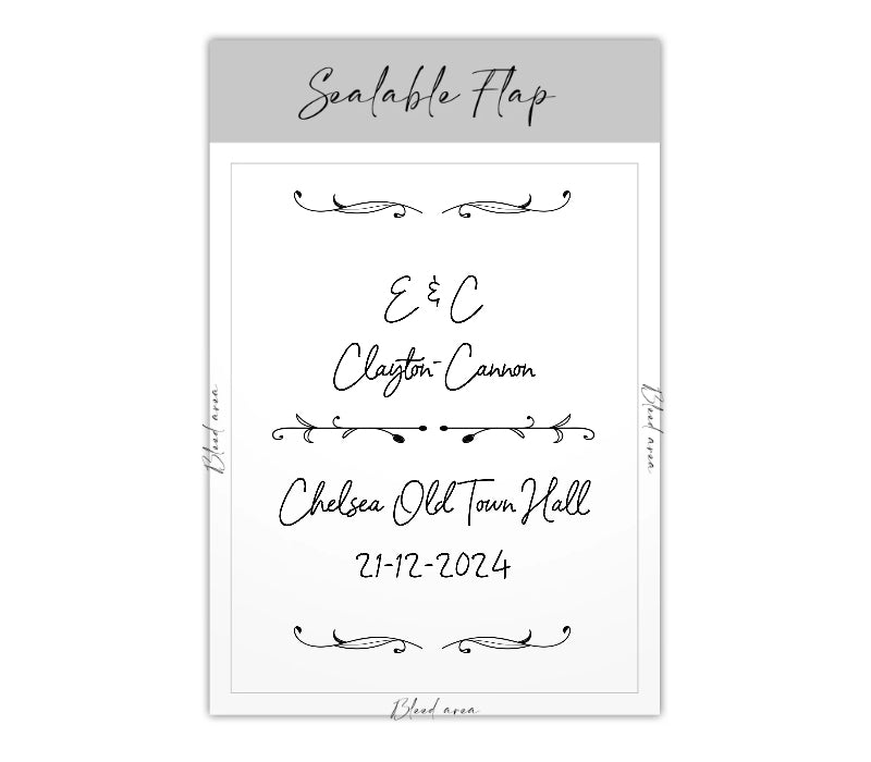 Personalised Confetti Packet - Online Designer - Confetti Bee