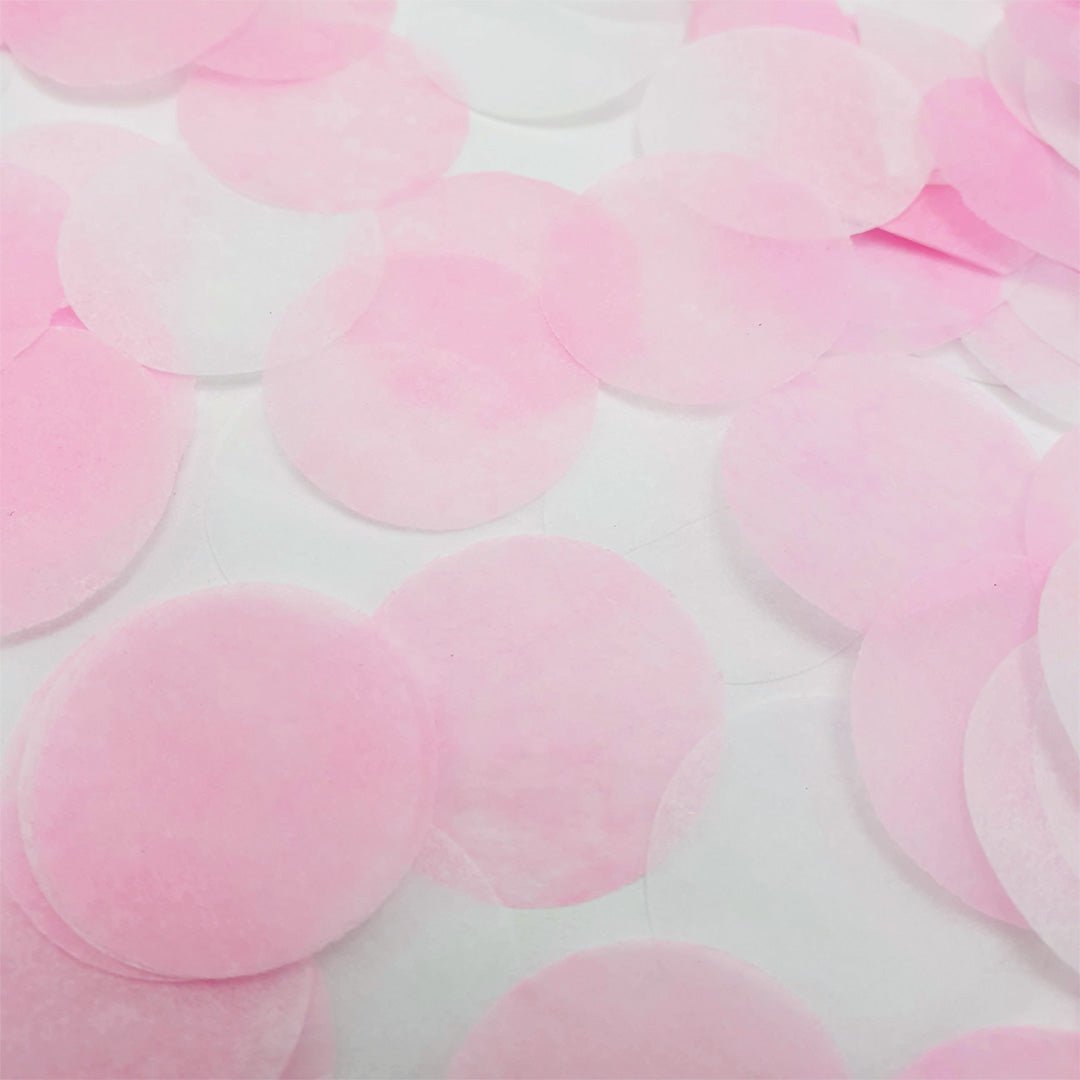 Pink White Paper Pink & White Paper Confetti | Biodegradable Paper Confetti | Confetti Bee