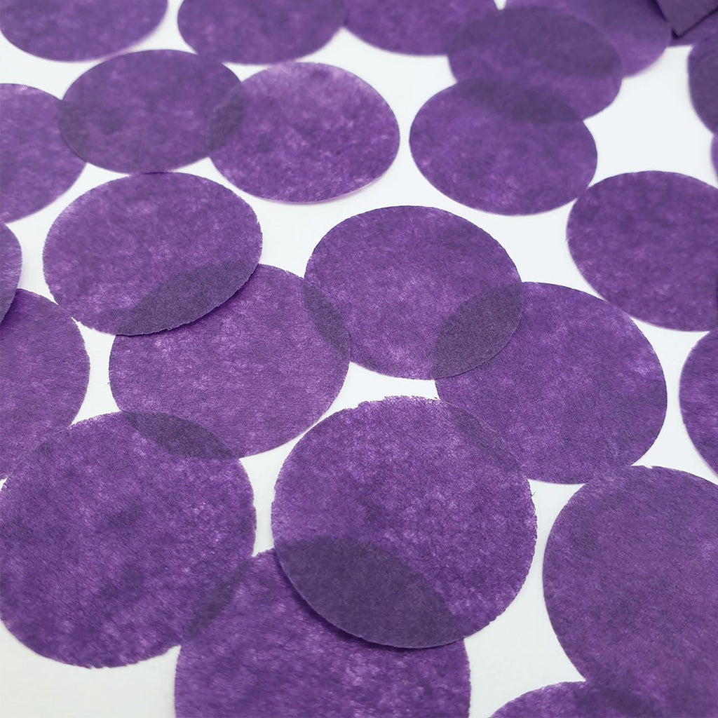 Purple Paper Confetti - Confetti Bee