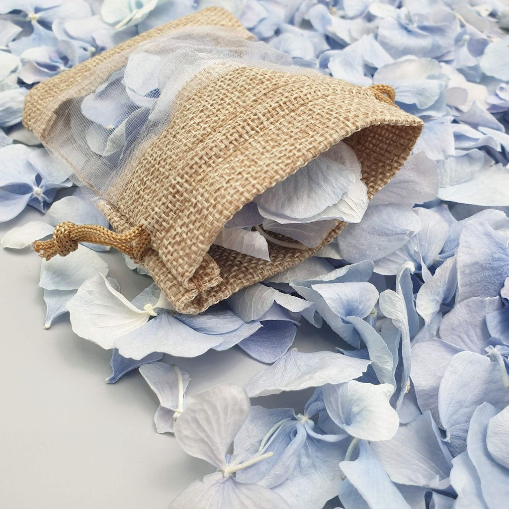 Blue Hydrangea Petals - Confetti Bee