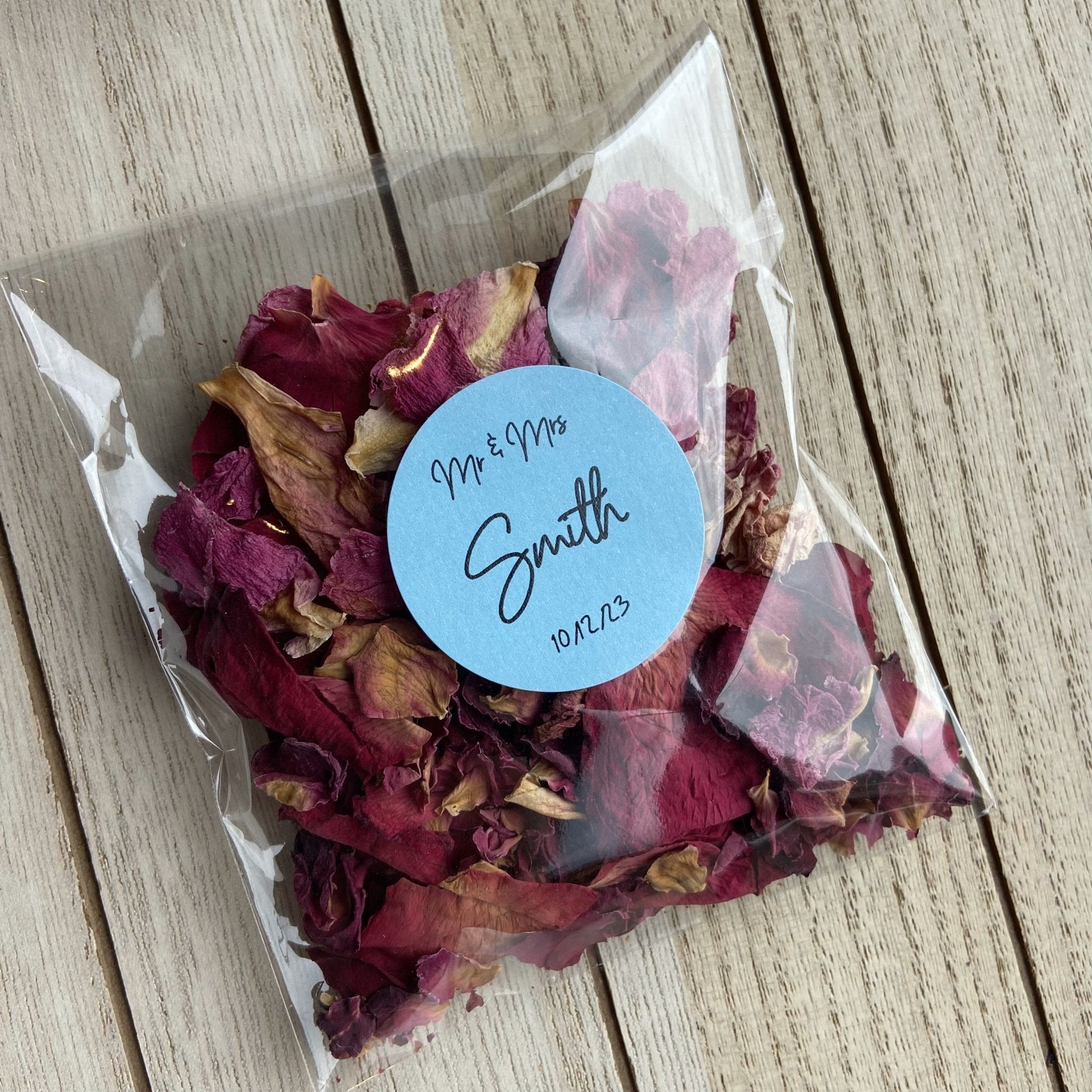 Spring Clear Packet Confetti Clear Packets | Confetti Packaging | Confetti Bee