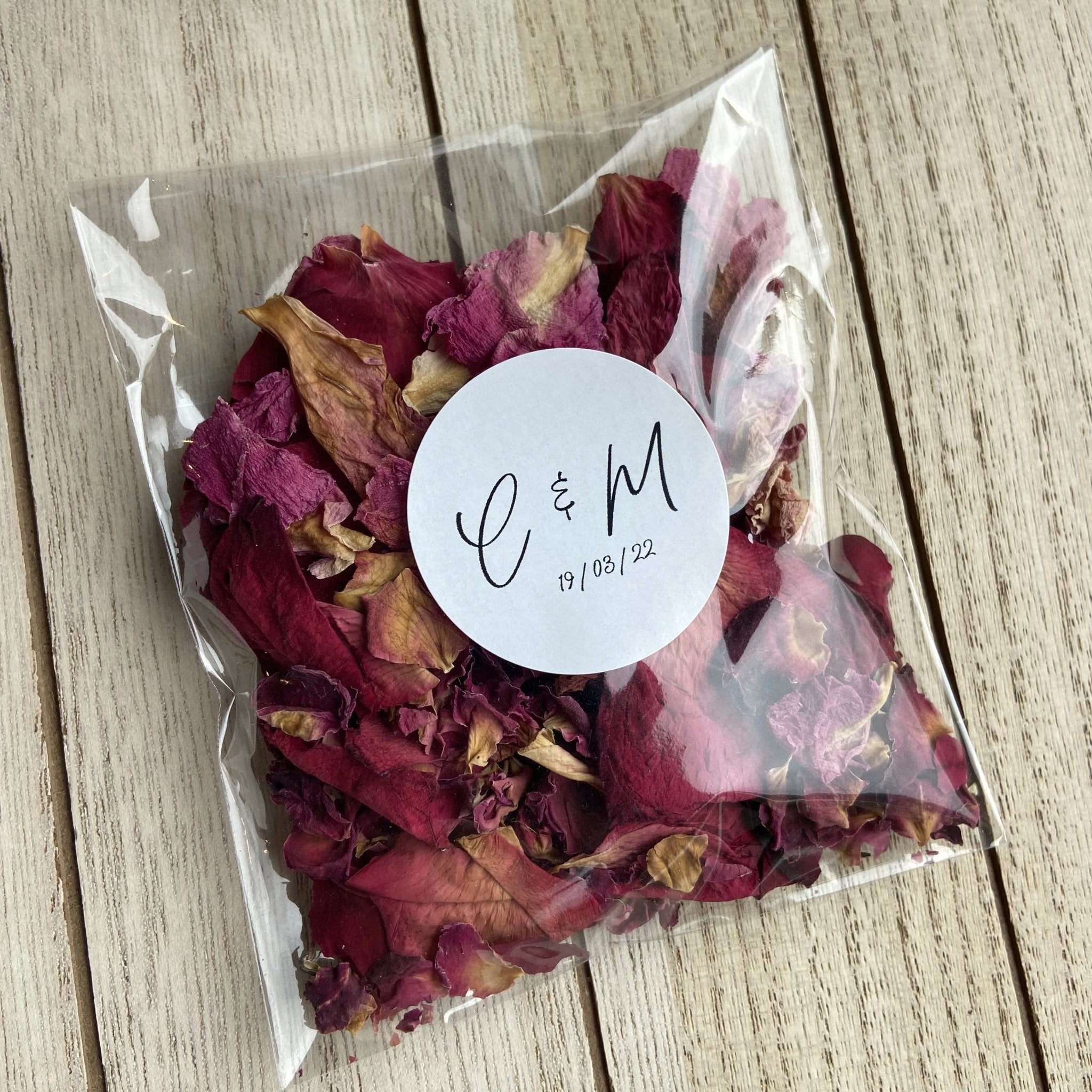 Spring Clear Packet Confetti Clear Packets | Confetti Packaging | Confetti Bee