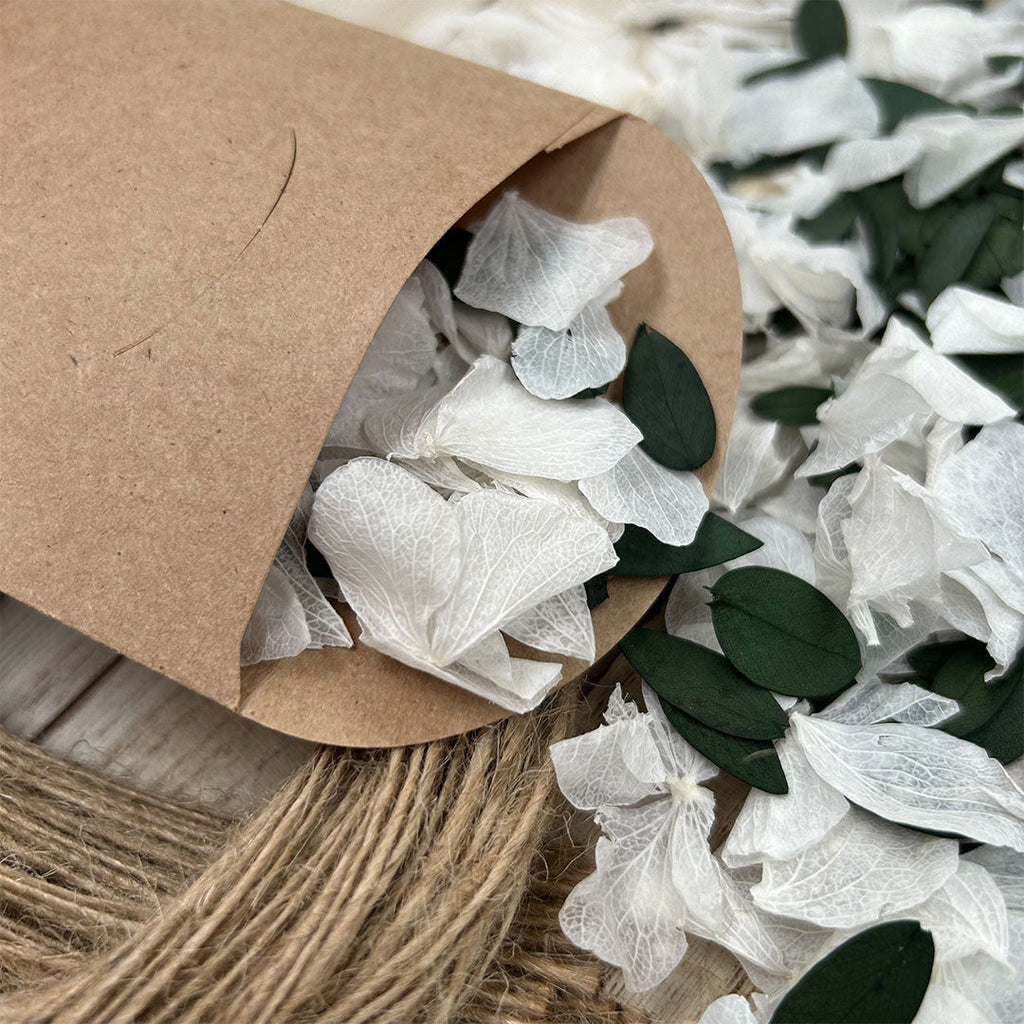 Confetti Kraft Brown Packets - Elegant Design 1 - Confetti Bee