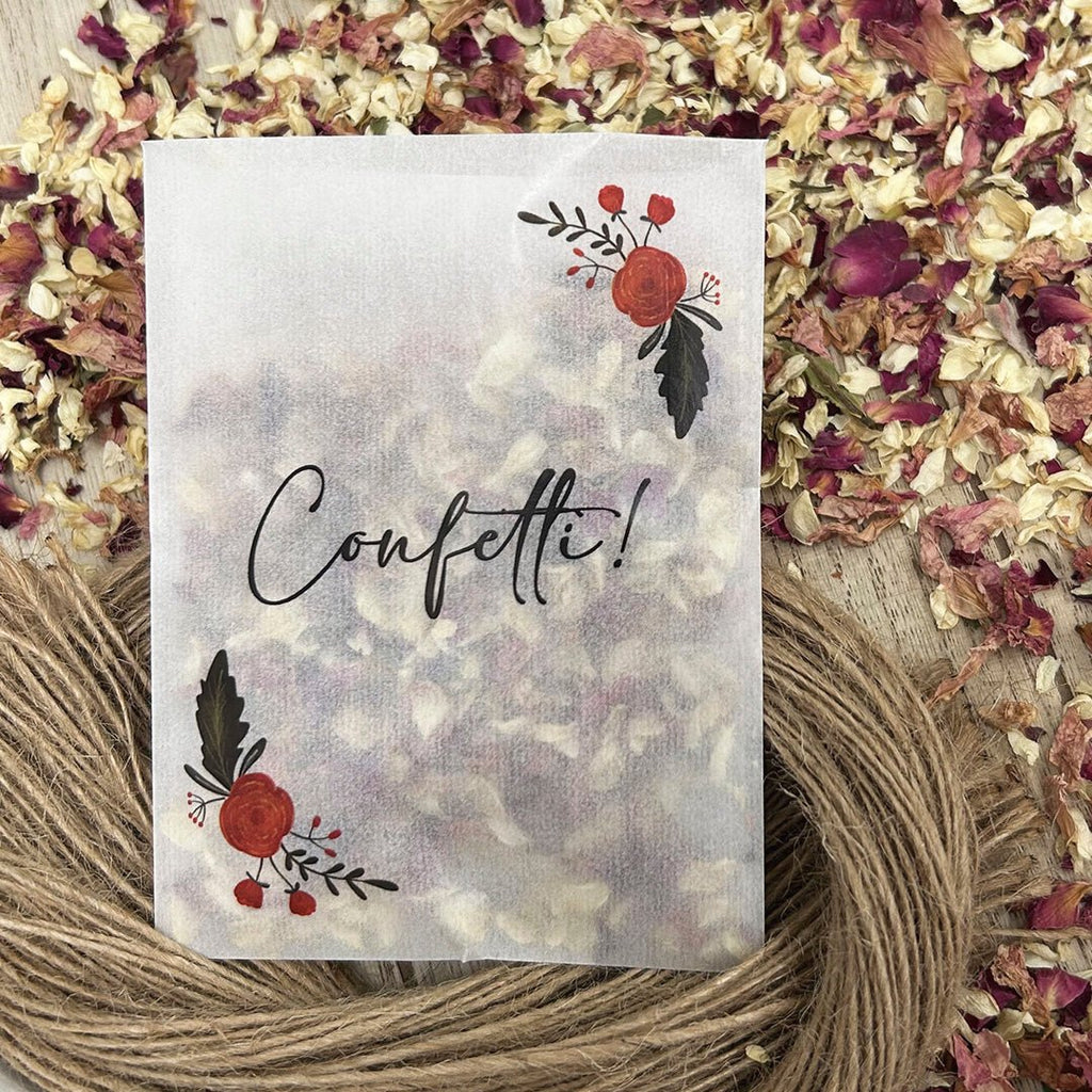 Confetti Packets - Confetti Design 10 - Confetti Bee