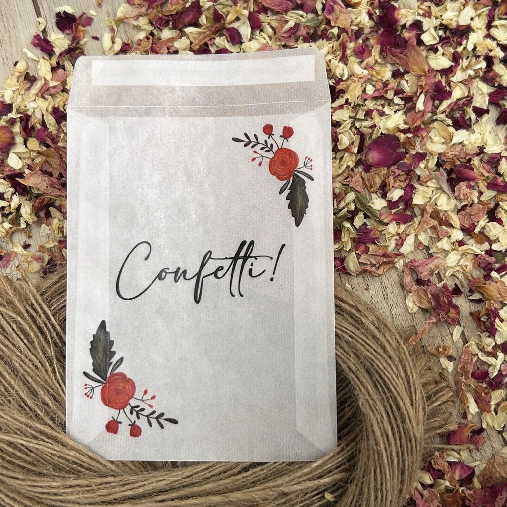 Confetti Packets - Confetti Design 10 - Confetti Bee