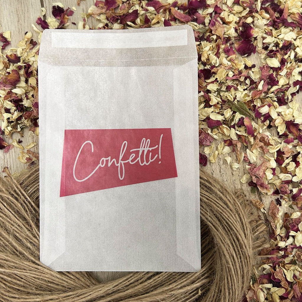 Confetti Packets - Confetti Design 3 - Confetti Bee