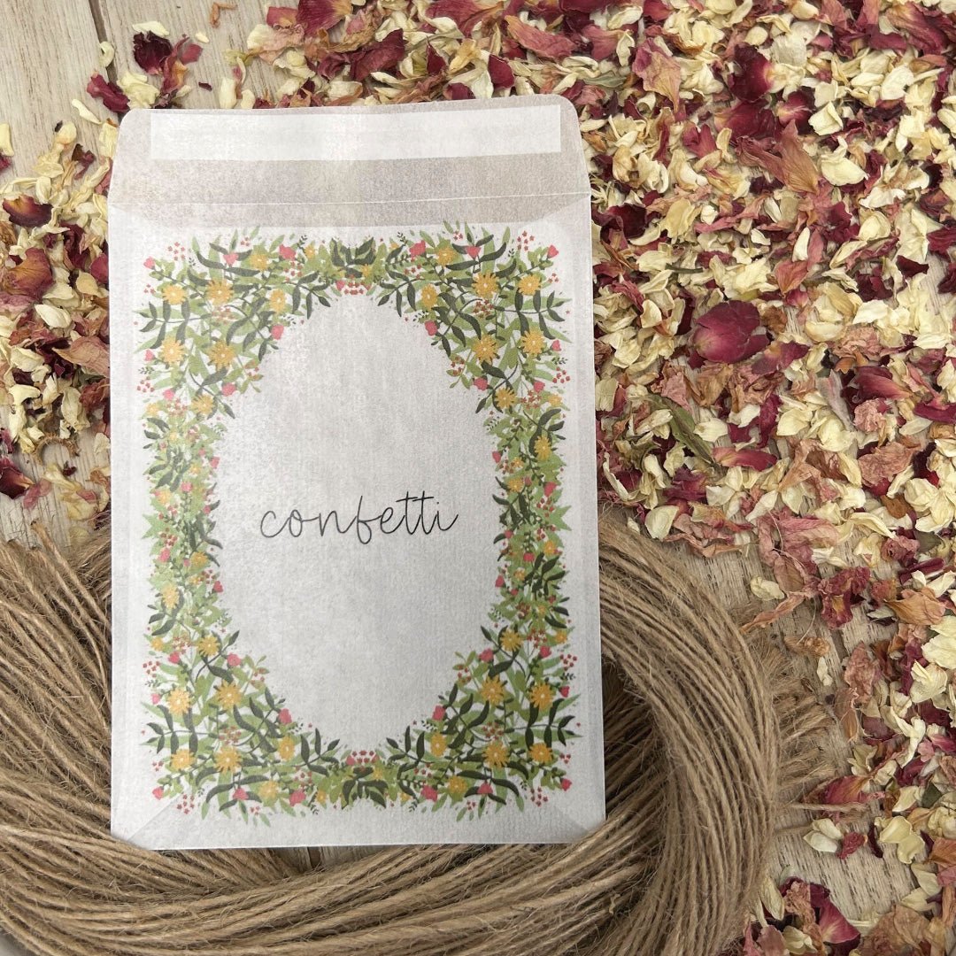 Confetti Sample Confetti Packets - Confetti Design 5 | Confetti Packets | Confetti Bee