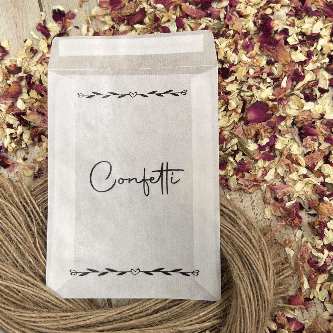Confetti Sample Confetti Packets - Confetti Design 9 | Confetti Packets | Confetti Bee