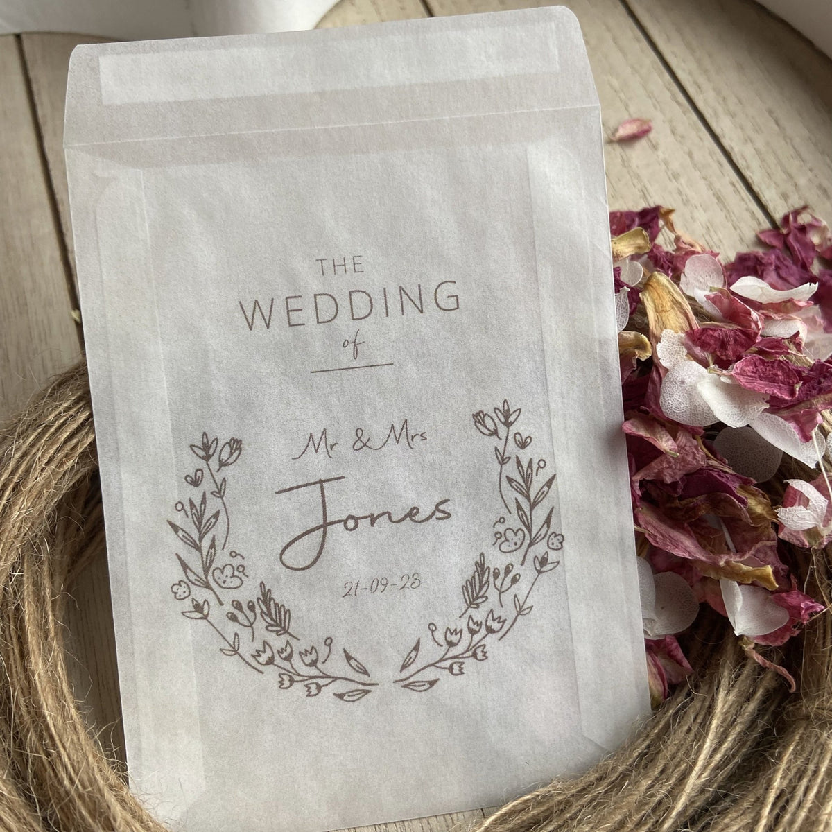 Confetti Packets Elegant Design 1 Confetti Bags Confetti Bee