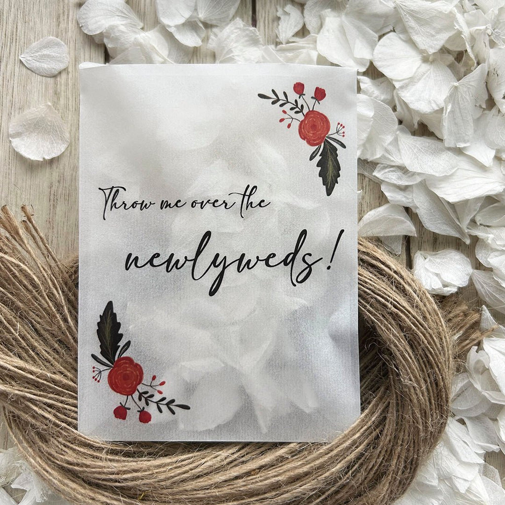 Confetti Packets - Newlyweds Design 10 - Confetti Bee