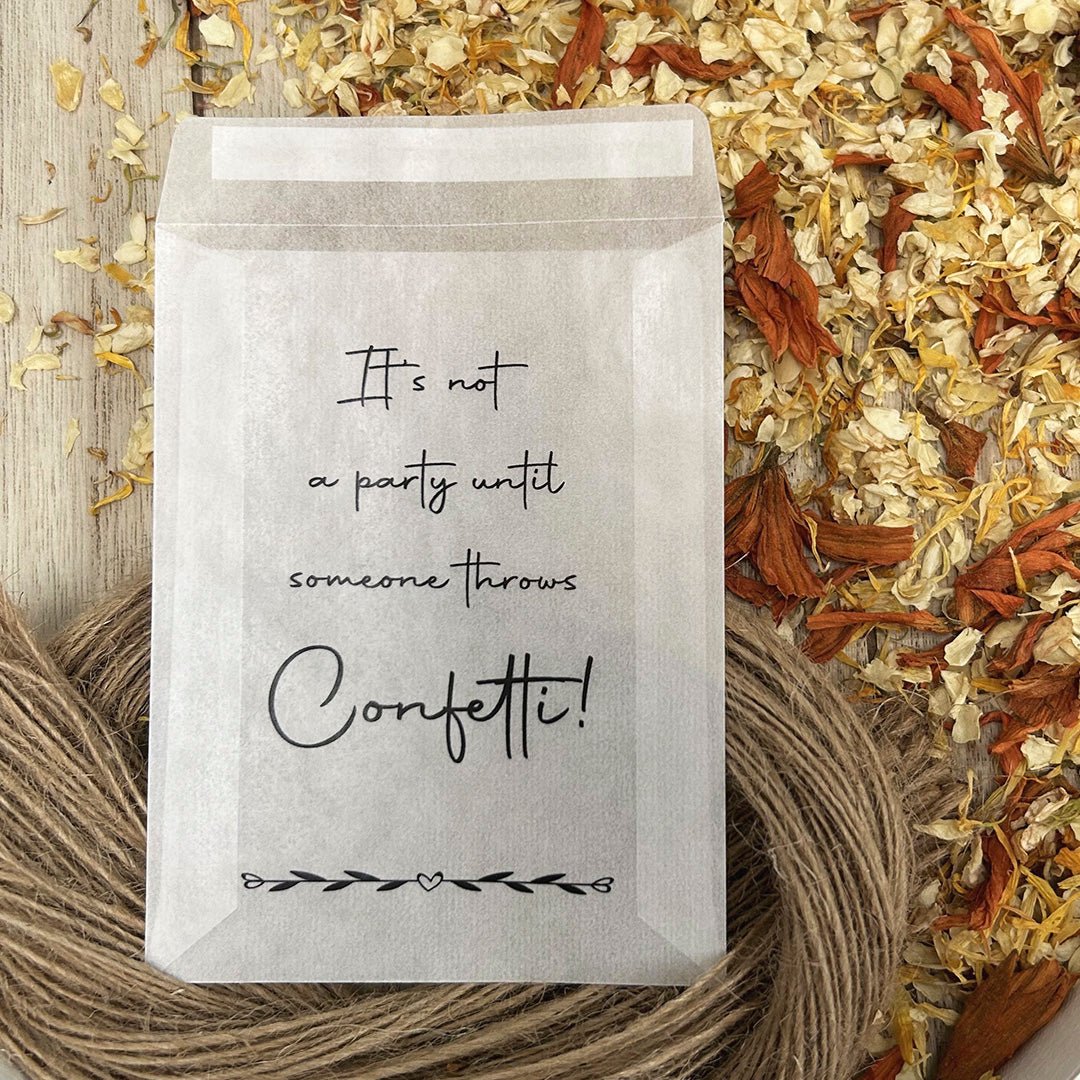 Confetti Sample Confetti Packets - Party Design 9 | Confetti Packets | Confetti Bee