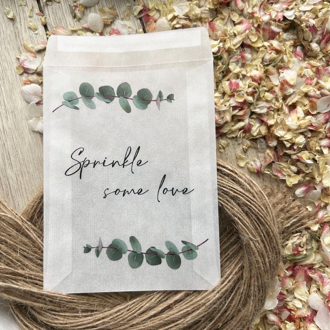 Confetti Packets - Sprinkle Some Love Design 1 | Confetti Packets ...